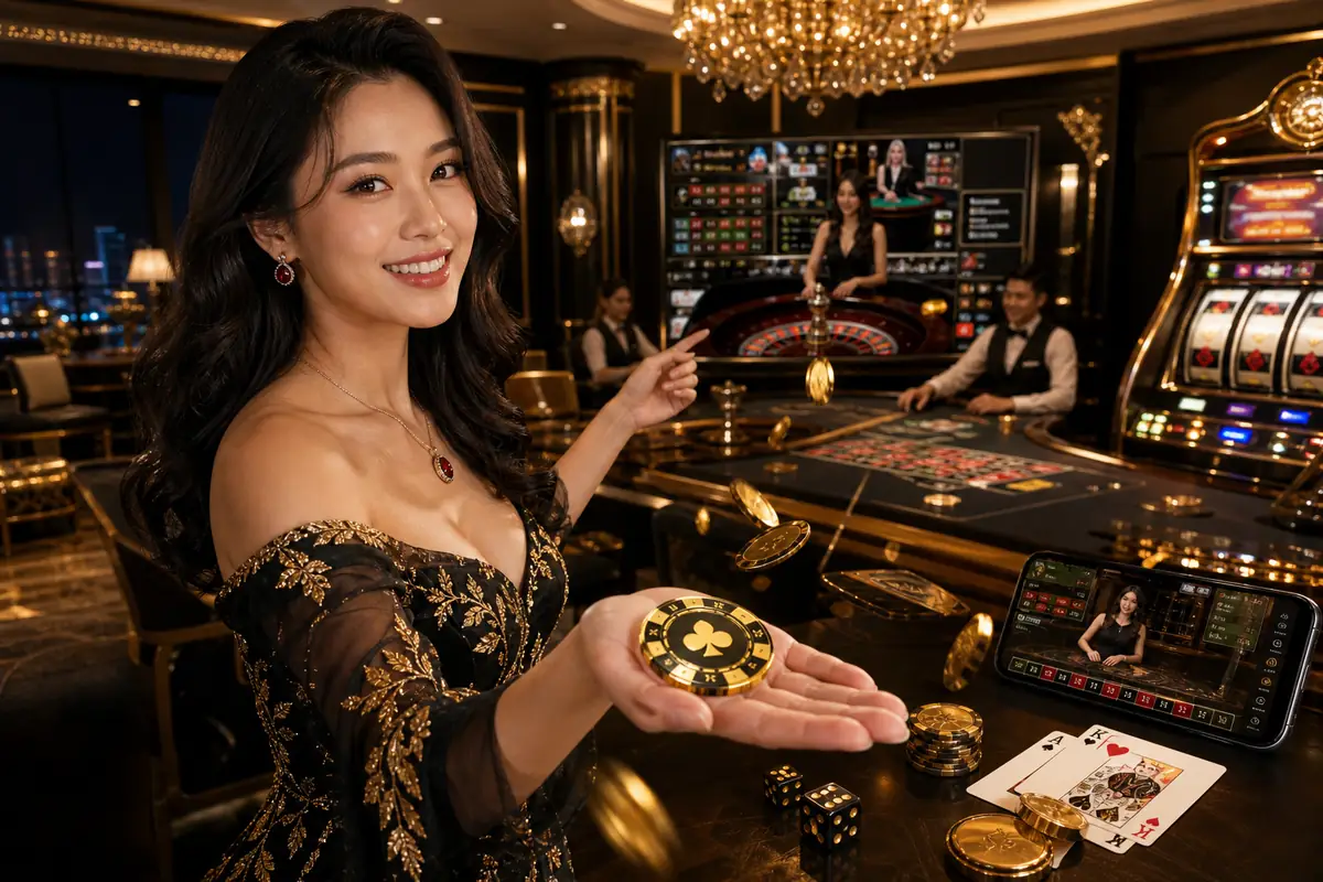 pkpk1 Live Baccarat တိုက်ရိုက် ဒီလာနှင့် ကစားခြင်း